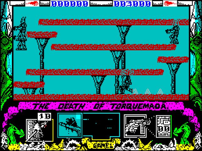 Nemesis the Warlock - ZX Spectrum game screenshot (1987) by Martech